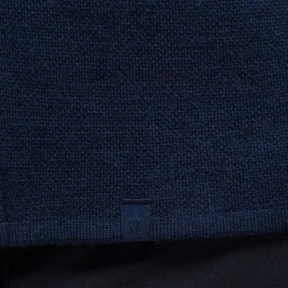 Lululemon Merino Wool Transit Hoodie in Heathered Deep Navy Size Size Large - Picture 8 of 11